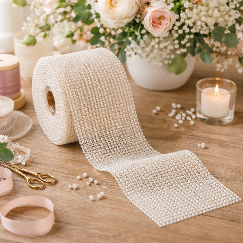 Taśma Pearl Pavet cm.11x2,5 m