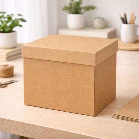 Avana Boxes Square Base Bottom and Lid