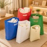 Colored Plastic Bags with Die-Cut Handle, Box of 10 kg