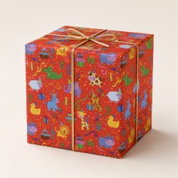25 Sheets of Patterned Gift Paper for Children