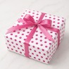25 Fogli di Carta da Regalo Pois Moderni