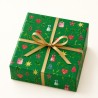 25 Fogli di Carta Regalo Fantasia Natalizia cm.70x100