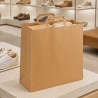 Havana sealing paper shopper with flat handle 46+18x49