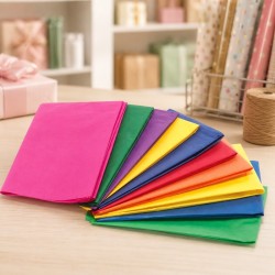 Colored Tissue Paper in Sheets cm.70x100 Pack of 70 sheets