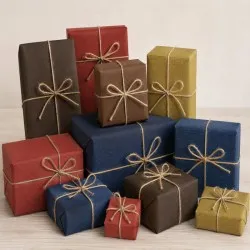 25 Fogli di Carta Sealing Avana Colorata