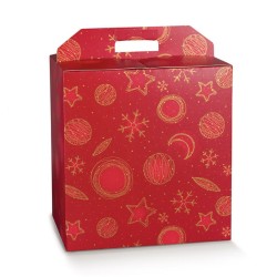 Scatola porta Panettone e Bottiglia Red Universe