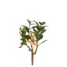 Pick with 3 Gold Berries cm. 10 Pack of 12 pcs.