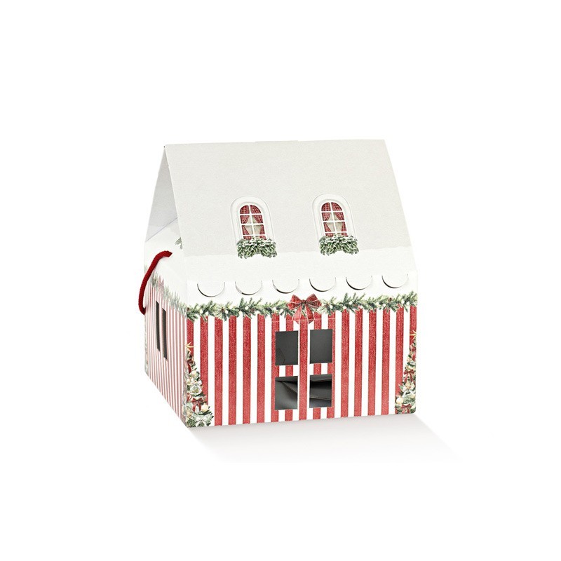 Casetta con Cordini Market Rosso 245x245x150