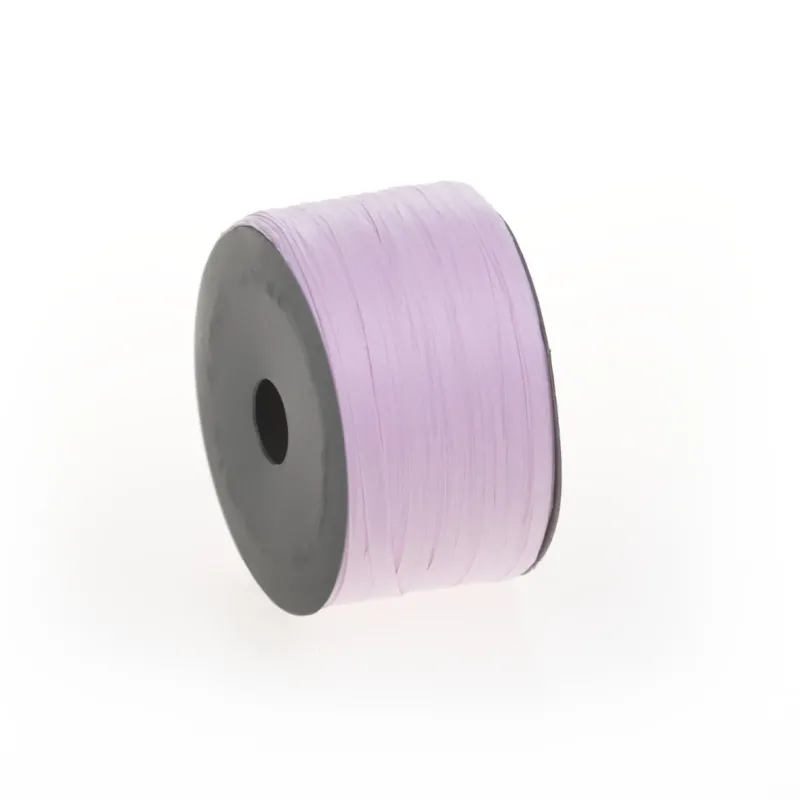 Fita de papel de ráfia mm. 7x100 mt. rosa