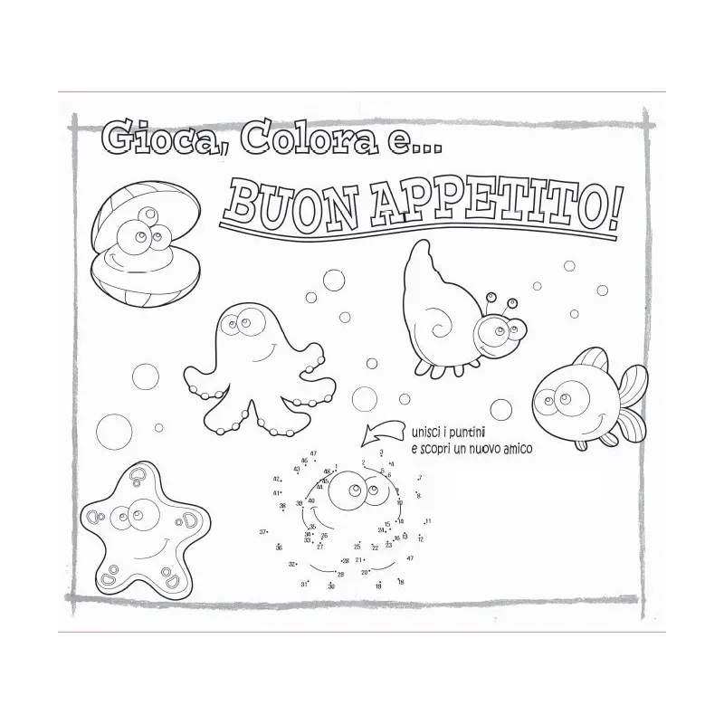 250 Placemats Jongen cm. 30x40 in wit papier met reliëf