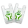 50 Kg. Compostable Biodegradable Tank Top Shopper UNI EN13432 Personalized