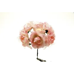 18 organza rozen voor trouwbedankjes en verschillende kleuren