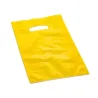 Shopper Plastica a Manico Fagiolo Colorato (al Kg.) Giallo