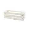 Pudełko drewniane cm 31,5 x 11,5 x 10 Białe