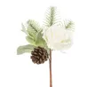 Pick Rosa e Pigna Innevata cm 25 pz.3