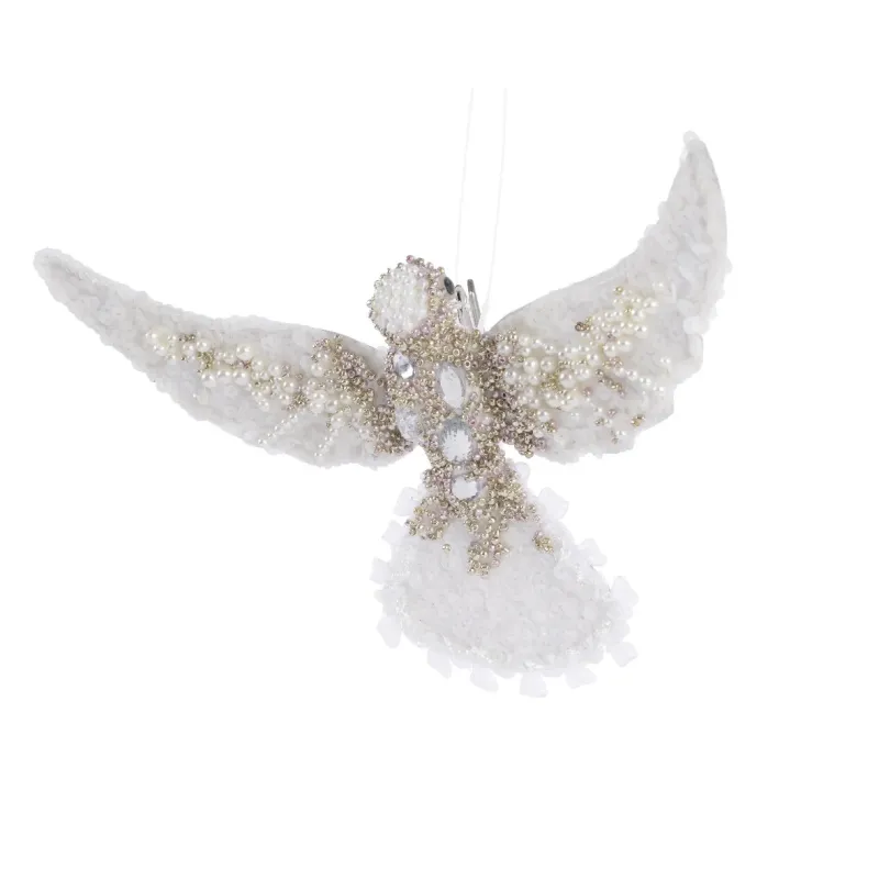 White Rhinestone Bird