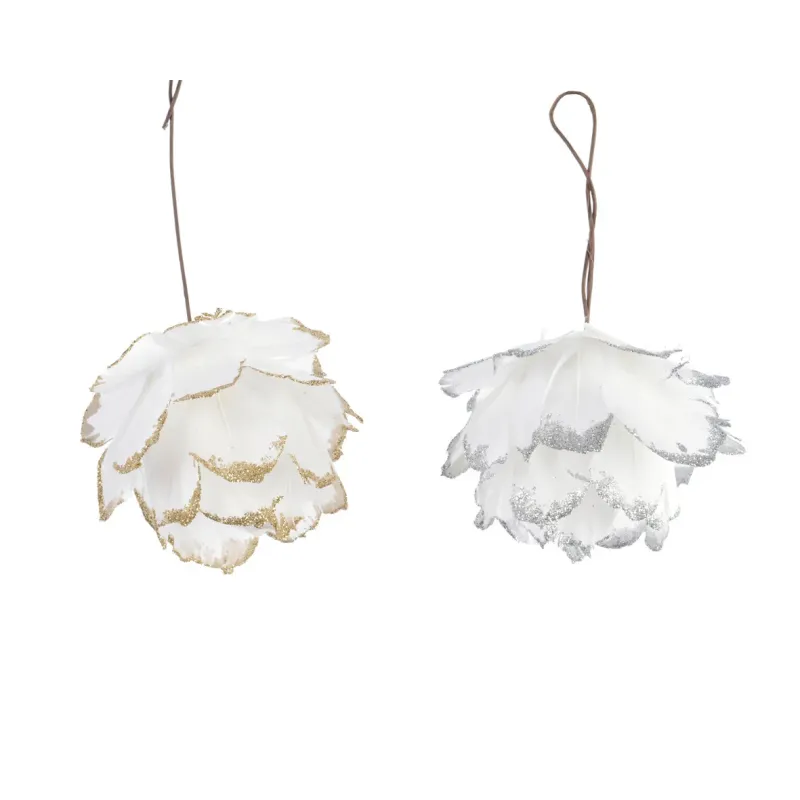 Organza Pink White Gold/Silver 3 pcs.