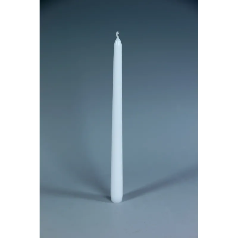 Vela de ignição cônica 21 x 400 MM 8 unid. Branco