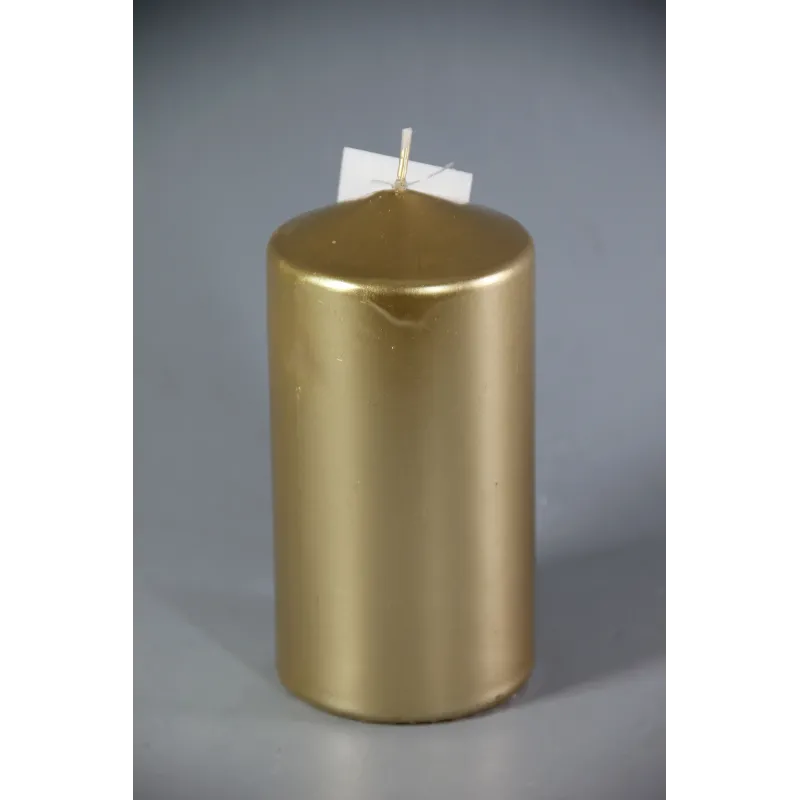 4 Amostras Metálicas h 150 cm x dm 75 mm Dourado