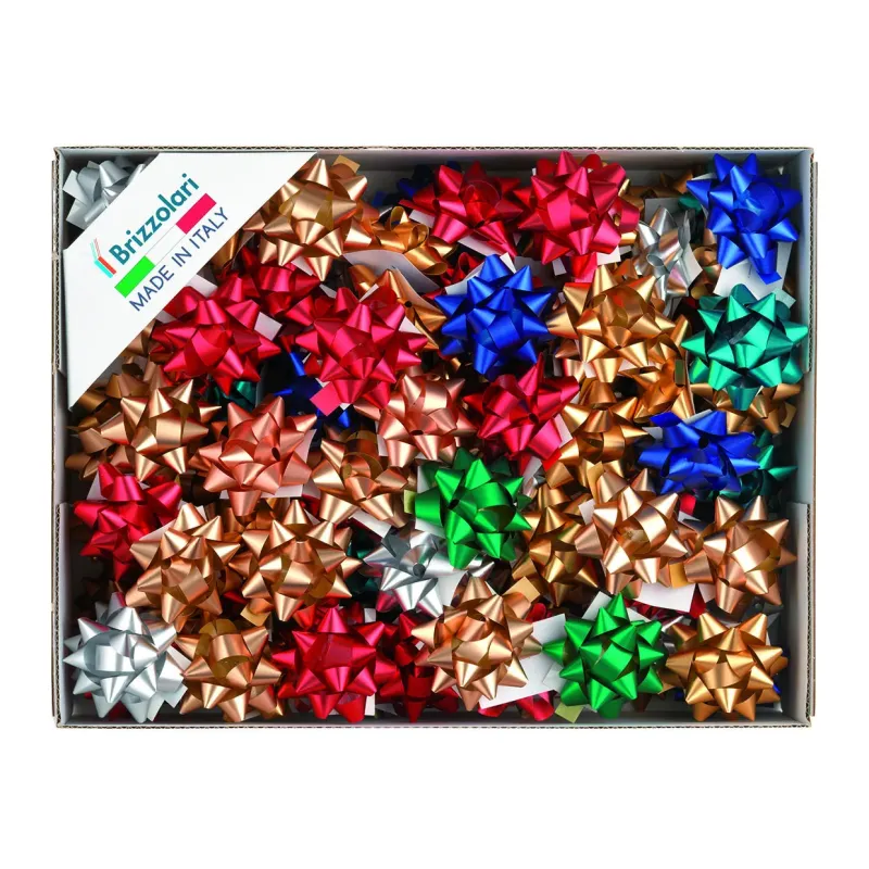 Stars 6811 mm 10 pcs.100 Assorted colours