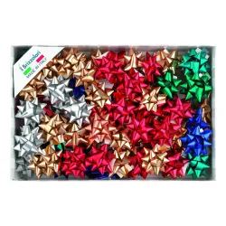 Matt Stars mm 14 τεμ.100, ιδανικό για συσκευασίες δώρου