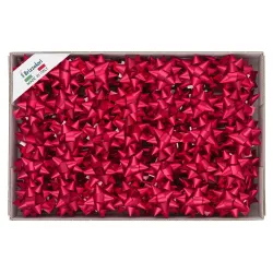 Sterren 6811 mm 14 stuks.100 Rood