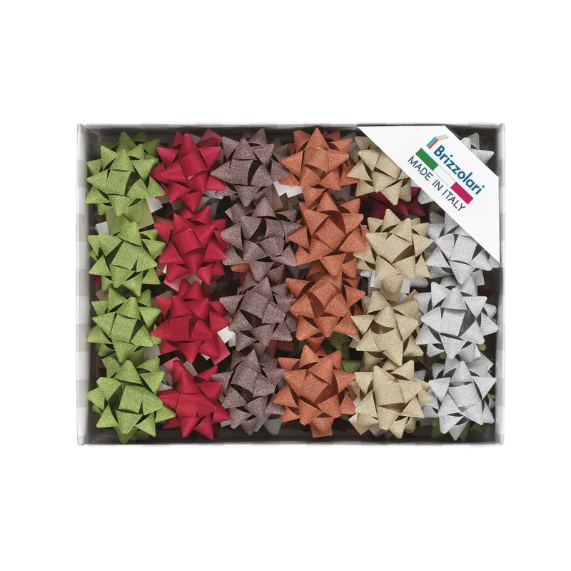 Etoile : 68245 mm, 15 pièces.50 Couleurs assorties