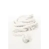 Corda in cotone mt 5 x 20 mm Bianca