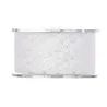 Cinta de encaje de flores mm 63 x 10 mt blanco