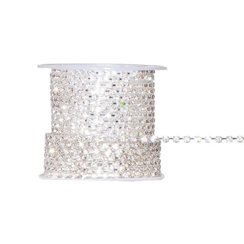 Ruban adhésif en strass mm 3,5 x 3 mt