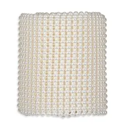 Pearl Pavet ribbon cm 11 x 2.5 mt ivory