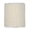 Pearl Pavet ribbon cm 11 x 2.5 mt ivory