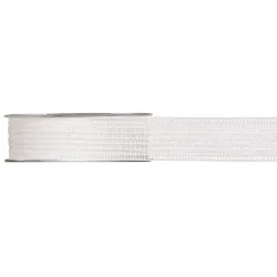 Spetsband mm 25 x 15 mt creme