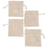 Heart Cotton Bag cm 9 x 12 pcs.8