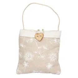 Romantic Βαμβακερή Τσάντα cm 12 x 12 τεμ.10