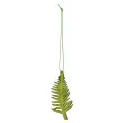 Cartellino Decoro Foglia cm 10 pz.6