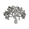 Albero Swarovski nero cm 4 pz.3