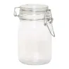 Glass jar dm. 7 with Airtight Closure for Favors and Preserves