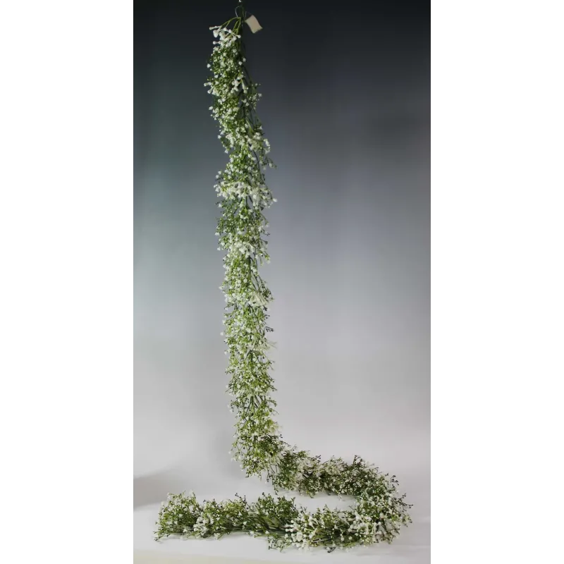 Festoon de luxo Gypsophila cm 180