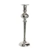 Aluminium kandelaar cm 15 x 15 x 53