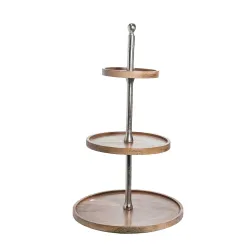 Etagere Metal 3 prateleiras cm 40 x 40 x 65