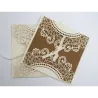 Invitation with Double Embroidery 12 pcs