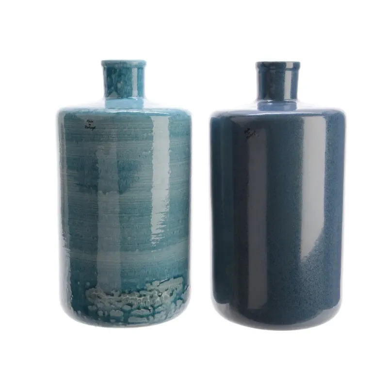 Vaso esmaltado cores sortidas cm 19 x 36