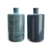 Geglazuurde vaas in diverse kleuren cm 19 x 36
