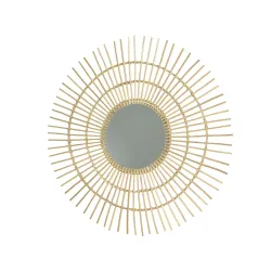 Miroir à décor naturel D 110 cm