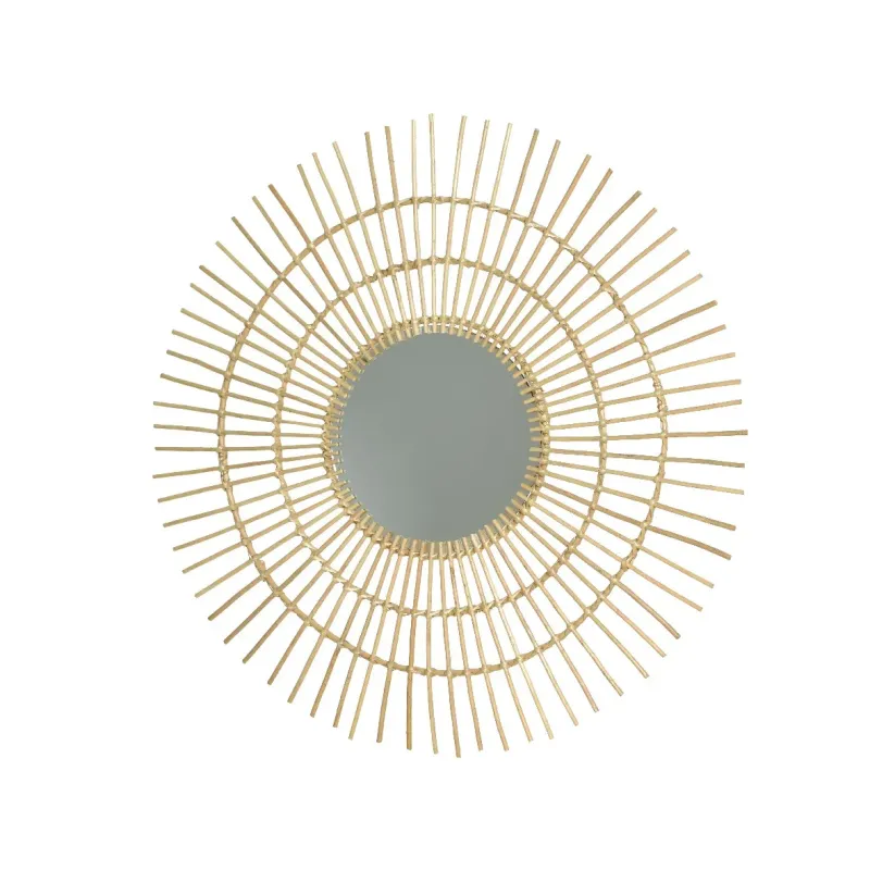 Zrcadlo s přírodním dekorem D 110 cm