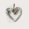 Wooden Hanging Heart