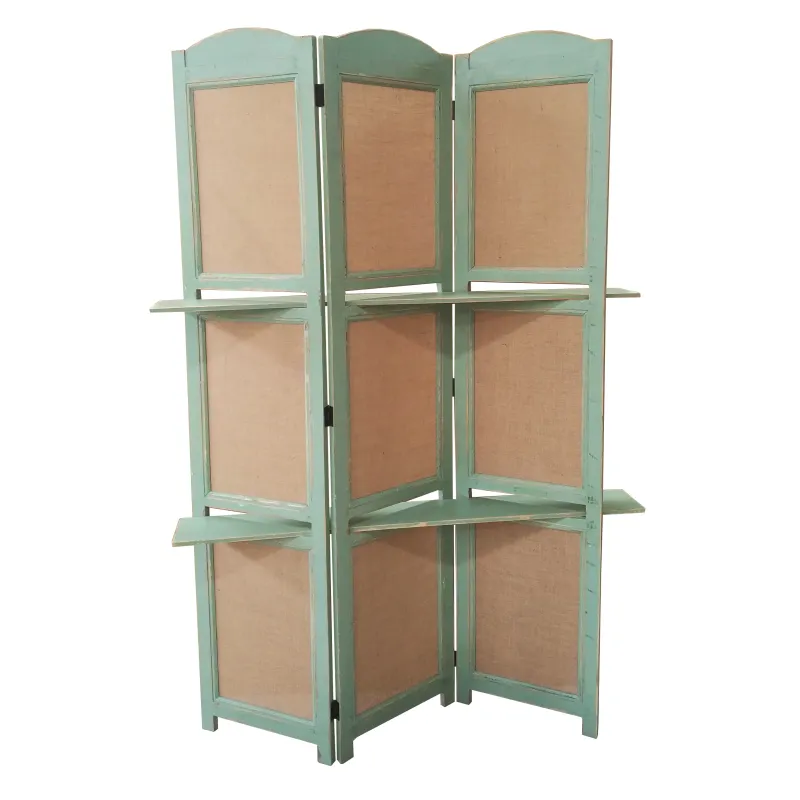 Příčka 3 dveře se 2 policemi cm 120 x 22 x 180