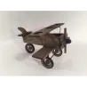 Wooden airplane cm 54 x 40 x 31