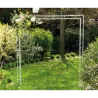 Rectangular Arch in White Metal cm 230 x 230H
